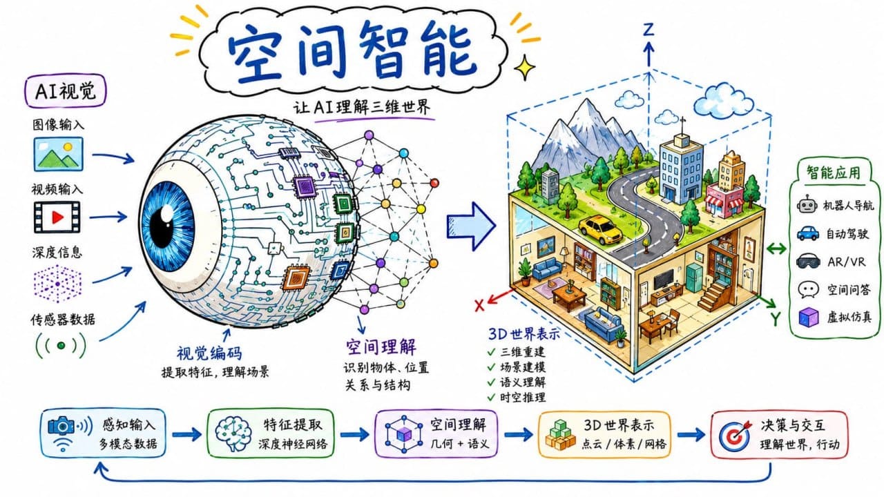 从寒武纪大爆发到AI空间智能：李飞飞看到的下一个奇迹