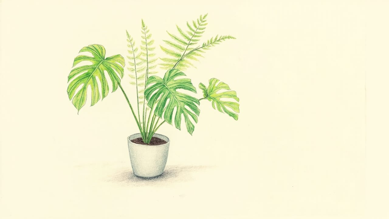 彩铅植物画封面